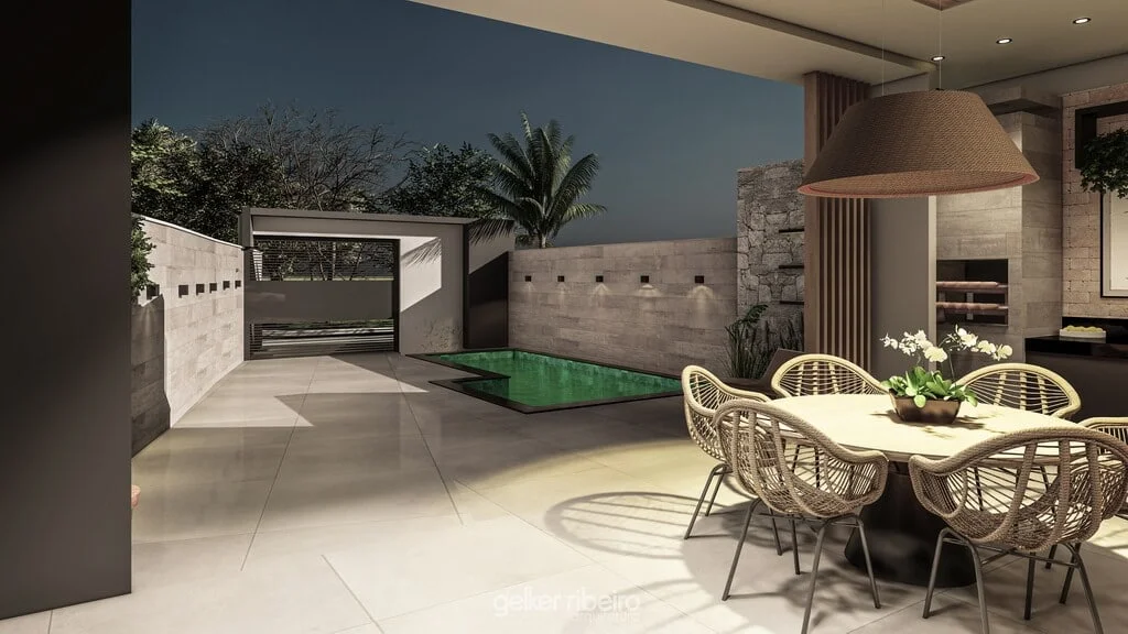 Projeto Casa Contemporânea Riviera Del sol