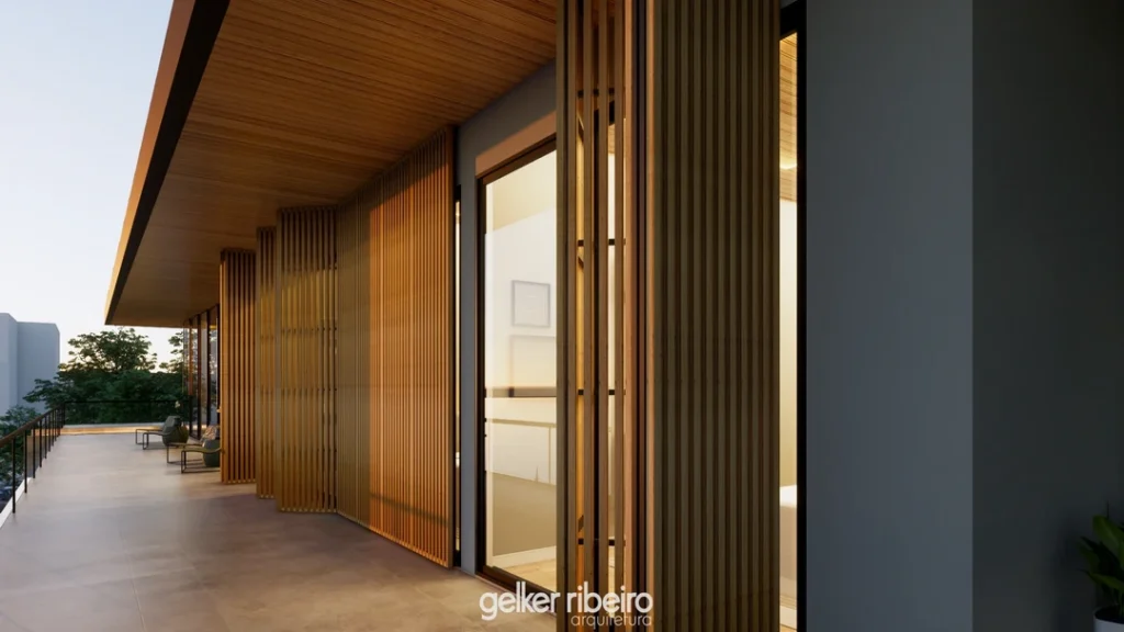 Projeto residencial em Jacarepaguá com design moderno
